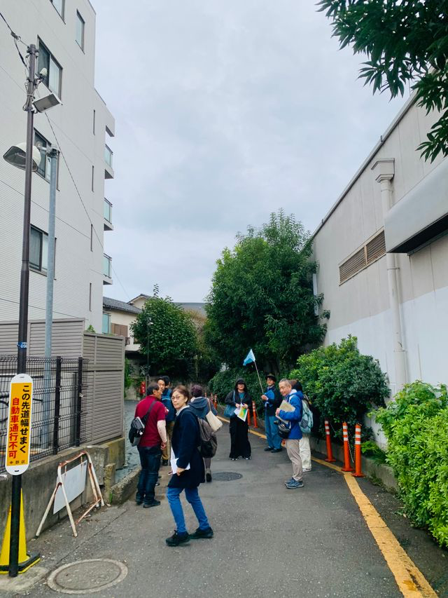 Walking the former river route